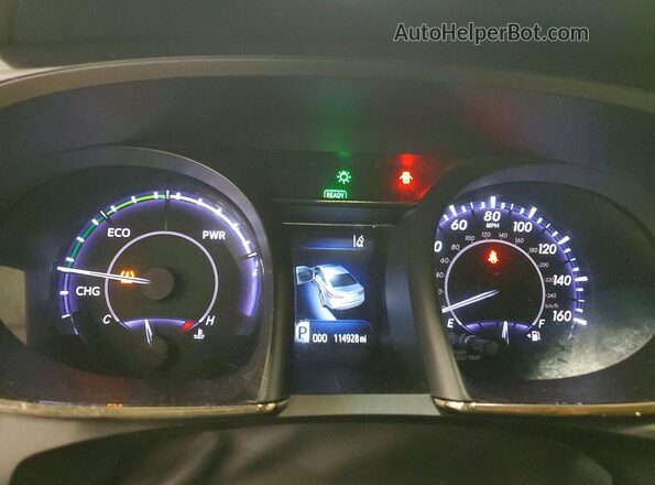 4T1BD1EB3GU049057 2016 TOYOTA AVALON Бордовый Вид щитка приборов