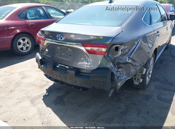 4T1BD1EB3GU051097 2016 TOYOTA LIMITED Gray Դիմացի տեսք
