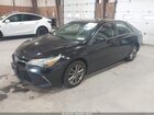 2016 Toyota Camry Se Black vin: 4T1BF1FK2GU257469