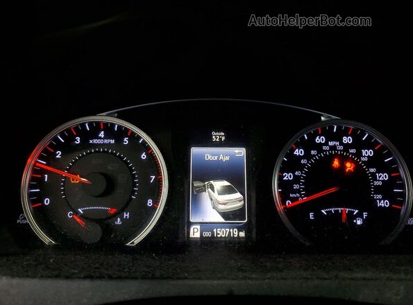 4T1BF1FK2HU367875 2017 TOYOTA CAMRY White Вид щитка приладів