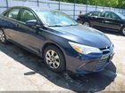 2017 Toyota Camry Le Blue vin: 4T1BF1FK3HU706644