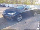 2016 Toyota Camry Se Black vin: 4T1BF1FK5GU599188