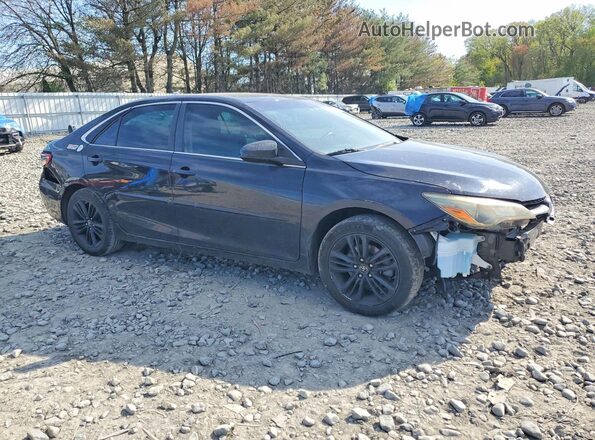 4T1BF1FK5HU757899 2017 TOYOTA CAMRY Черный Передняя правая четверть