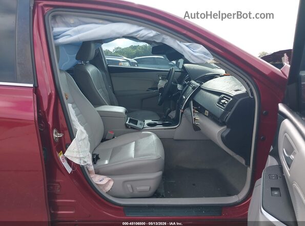 4T1BF1FK7GU592744 2016 TOYOTA LE Красный Вид салона спереди