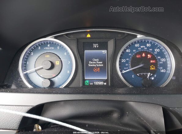 4T1BF1FK7GU592744 2016 TOYOTA LE Красный Вид задних сидений