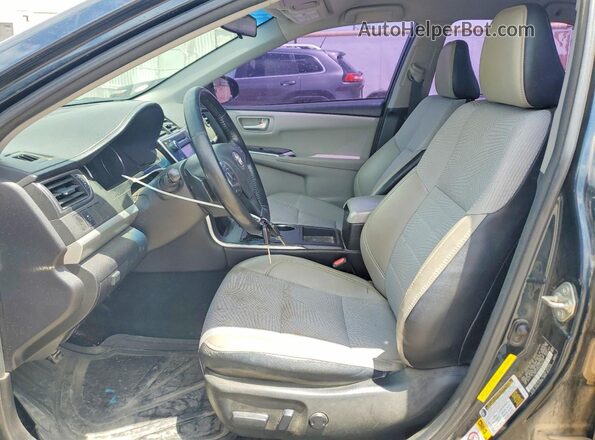 4T1BF1FK8GU190179 2016 TOYOTA CAMRY Серый Вид салона спереди