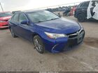 2016 Toyota Camry Se Blue vin: 4T1BF1FK8GU507846