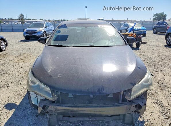 4T1BF1FKXHU660200 2017 TOYOTA CAMRY Black Вид спереду