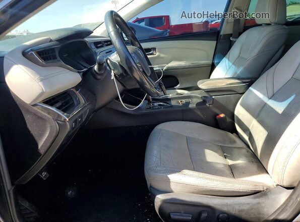 4T1BK1EB0GU206484 2016 TOYOTA AVALON Gray Widok wnętrza z przodu