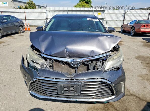 4T1BK1EB0GU206484 2016 TOYOTA AVALON Gray Widok z przodu