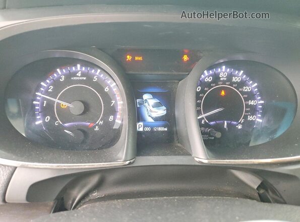 4T1BK1EB0HU248798 2017 TOYOTA LE Серебряный Вид щитка приборов
