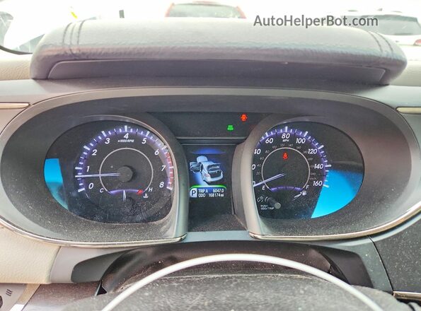 4T1BK1EB1GU217977 2016 TOYOTA AVALON White Instrument cluster view