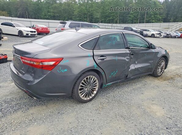 4T1BK1EB1GU236058 2016 TOYOTA AVALON Gray Задня права чверть
