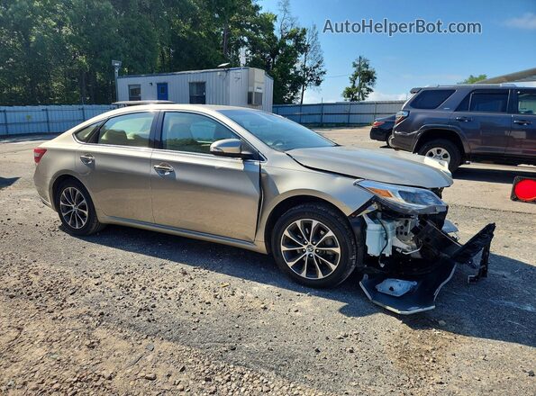 4T1BK1EB2HU257437 2017 TOYOTA AVALON Желто-коричневый Передняя правая четверть