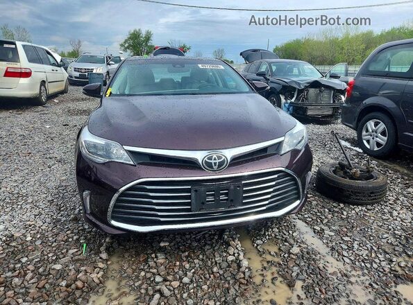 4T1BK1EB2JU277757 2018 TOYOTA AVALON Purple Front view