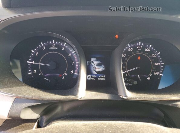 4T1BK1EB3JU279775 2018 TOYOTA AVALON Белый Вид щитка приборов