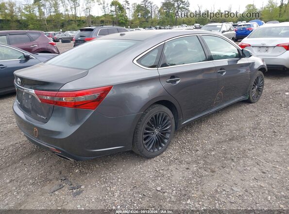 4T1BK1EB5GU206304 2016 TOYOTA AVALON Gray Tył prawy