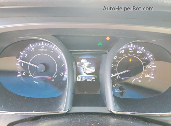 4T1BK1EB6GU207056 2016 TOYOTA AVALON Blue Սարքավորումների վահանակի տեսք