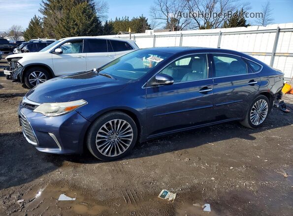 4T1BK1EB6GU207056 2016 TOYOTA AVALON Blue Առջևի ձախ երեք քառորդ տեսարան