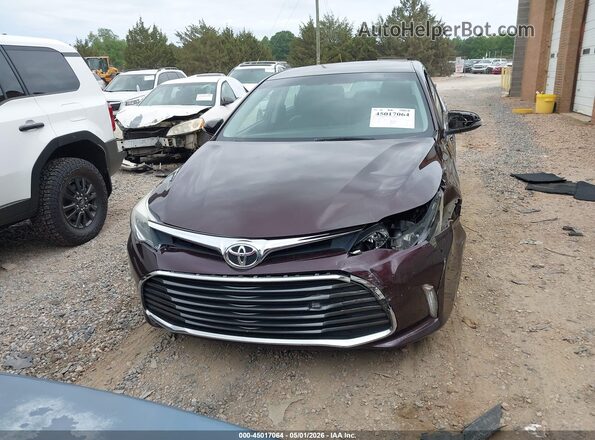 4T1BK1EB7GU199291 2016 TOYOTA LE Бордовый Вид задней части салона