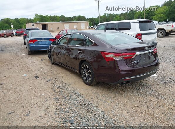4T1BK1EB7GU199291 2016 TOYOTA LE Бордовый Задняя левая четверть