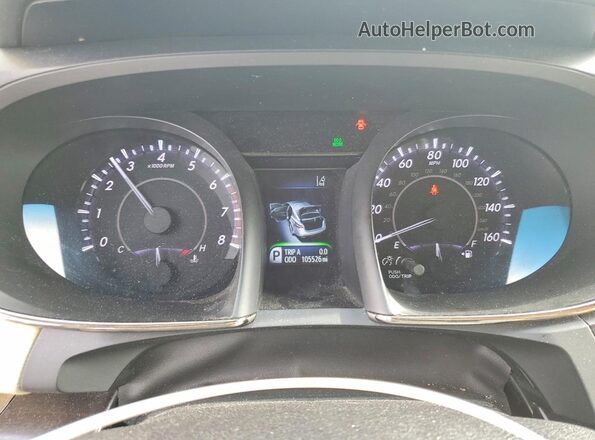 4T1BK1EB7GU235674 2016 TOYOTA AVALON Белый Вид щитка приборов