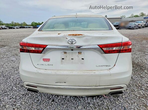 4T1BK1EB7GU235674 2016 TOYOTA AVALON Белый Вид сзади
