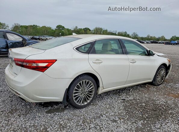 4T1BK1EB7GU235674 2016 TOYOTA AVALON Белый Задняя правая четверть