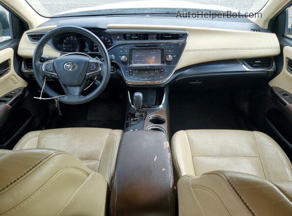 4T1BK1EB7GU235674 2016 TOYOTA AVALON Белый Вид панели приборов