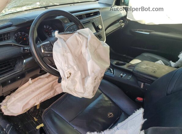 4T1BK1EB8GU200724 2016 TOYOTA AVALON Black Вид панелі приладів
