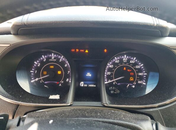 4T1BK1EB8GU200724 2016 TOYOTA AVALON Black Вид щитка приладів