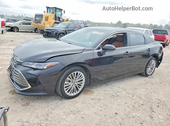 4T1BZ1FB5KU014612 2019 TOYOTA AVALON Черный Передняя левая четверть