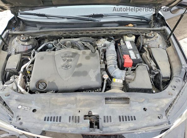 4T1BZ1FB5KU014612 2019 TOYOTA AVALON Черный Вид задней части салона