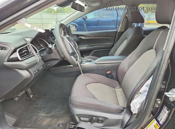 4T1C11AK2MU567014 2021 TOYOTA CAMRY Черный Вид салона спереди