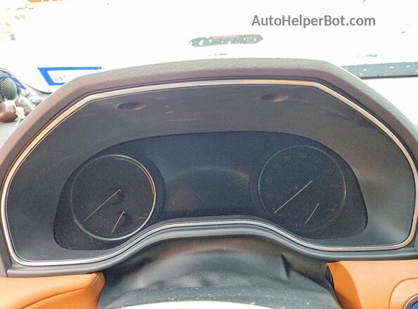 4T1C21FB8LU014906 2020 TOYOTA AVALON Blue Սարքավորումների վահանակի տեսք