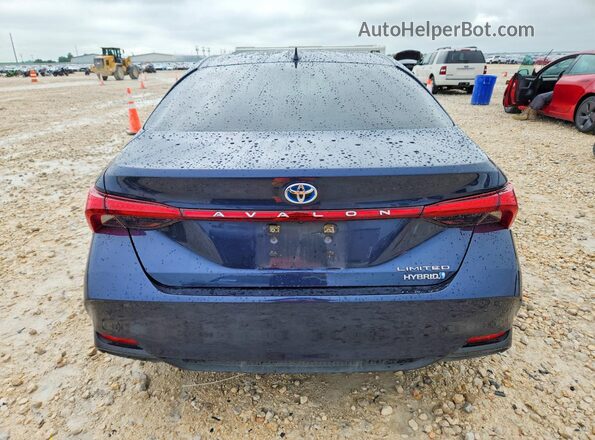 4T1C21FB8LU014906 2020 TOYOTA AVALON Blue Հետևի տեսք