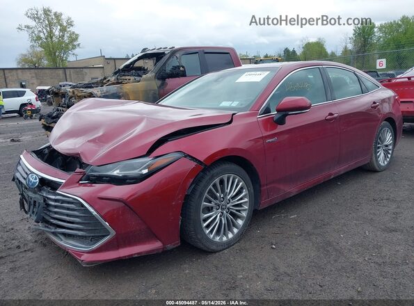 4T1DA1AB0MU006041 2021 TOYOTA LIMITED Maroon Передня ліва чверть