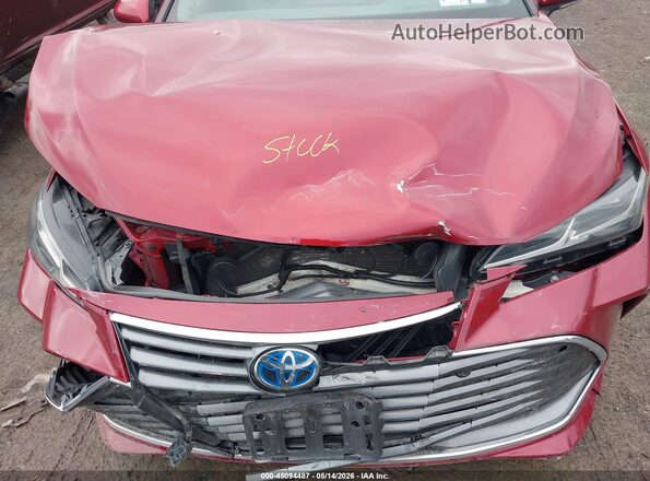 4T1DA1AB0MU006041 2021 TOYOTA LIMITED Maroon Вид ззаду