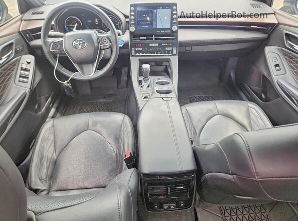4T1DA1AB3NU014040 2022 TOYOTA AVALON White Вид панелі приладів