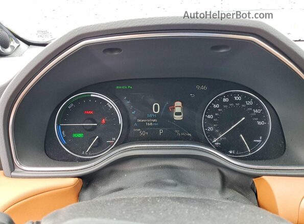 4T1DA1ABXMU008721 2021 TOYOTA AVALON Blue Вид щитка приладів