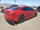 2025 Toyota Camry Se Red vin: 4T1DAACK0SU125265 Damage: Right Qtr Panel, Severe Damage, Replacement Required