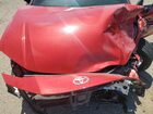 2025 Toyota Camry Se Red vin: 4T1DAACK0SU125265 Damage: Left Front Rail, Kinked, > 12 Inches