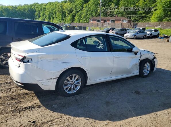 4T1DAACK0SU520983 2025 TOYOTA CAMRY White Հետևի աջ