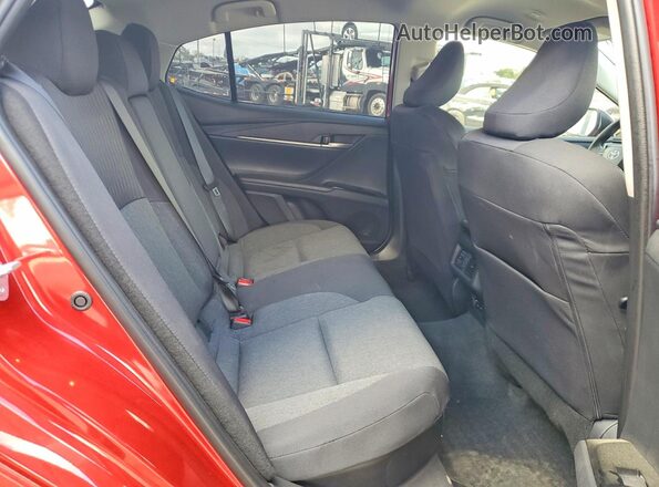 4T1DAACK0TU235850 2026 TOYOTA CAMRY Red Rear seats view
