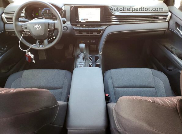 4T1DAACK0TU235850 2026 TOYOTA CAMRY Red Dashboard view