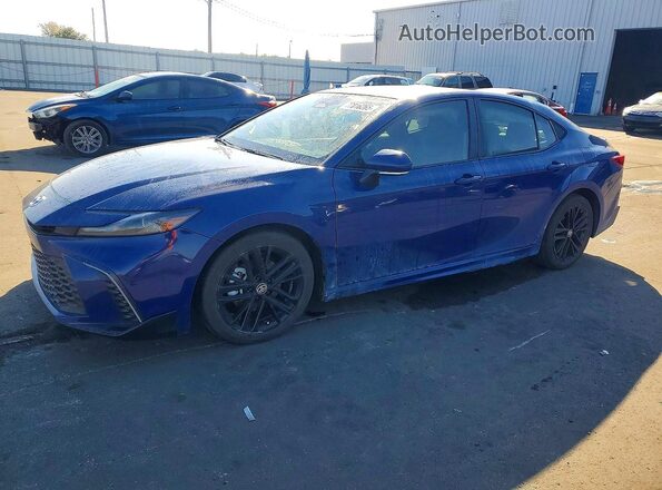 4T1DAACK1SU179609 2025 TOYOTA CAMRY Синий Передняя левая четверть