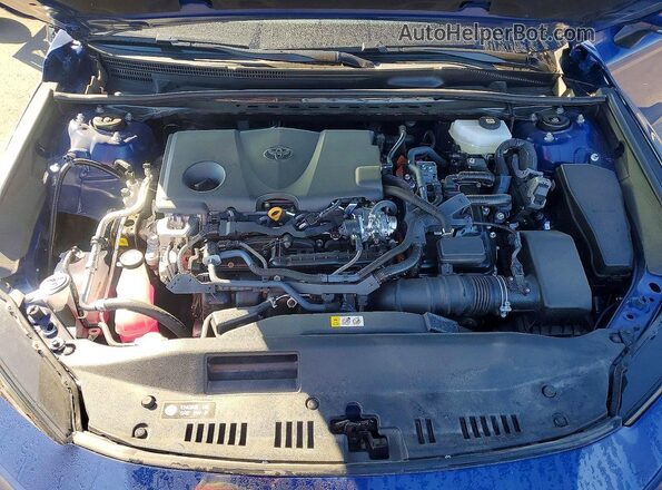 4T1DAACK1SU179609 2025 TOYOTA CAMRY Синий Вид задней части салона