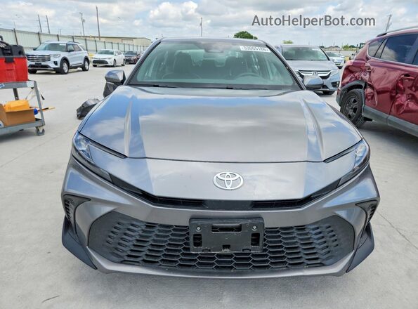 4T1DAACK1SU599399 2025 TOYOTA CAMRY Серый Вид спереди