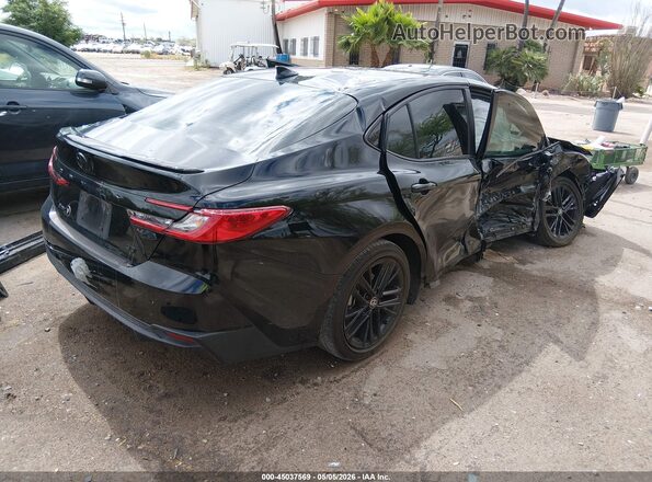 4T1DAACK2SU120360 2025 TOYOTA CAMRY Черный Задняя правая четверть