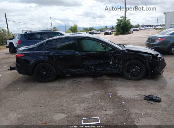 4T1DAACK2SU120360 2025 TOYOTA CAMRY Черный Вид задней части салона